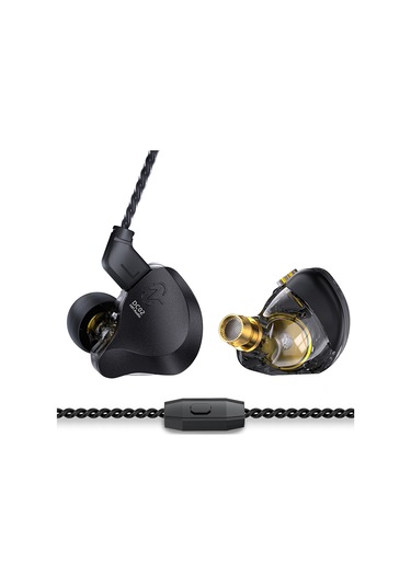 Yaozixa Ccz Solo Kablolu Dinleyici: Girişli Tip, Hıfı Ses Kalitesi, Gürültü Engelleme, Mikrofonlu, Siyah - Spor Ve Müzik Severler İçin