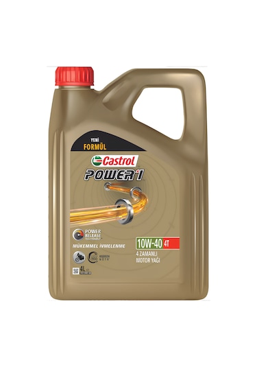 Castrol Power 1 4t 10W-40 Motosiklet Yağı 4L