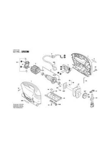 Bosch Pst 650 Easy 500 W Dekupaj Testere + Sırt Çantası + Japon