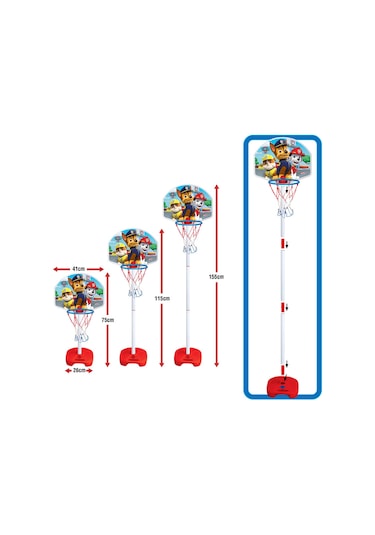 Fen Toys Paw Patrol Büyük Ayaklı Basketbol Set 03880