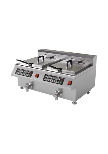 Vosco Çift Hazneli İndüksiyon Fritöz 8 X 2 Lt