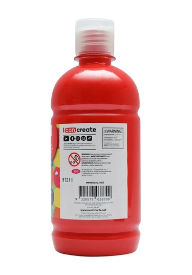 Mm Poster Boyası 500ml - Scarlet