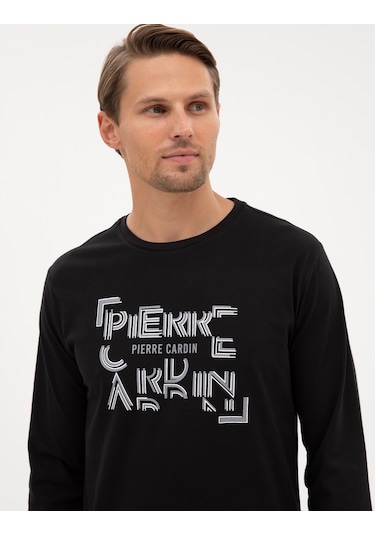Pierre Cardin Erkek Siyah Pijama Takım 50322652-001 Siyah