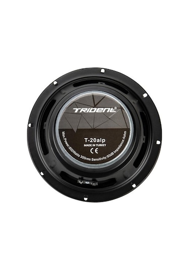 Trident T-20alp Mindrange 20 Cm 600w Siyah Oto Hoparlör