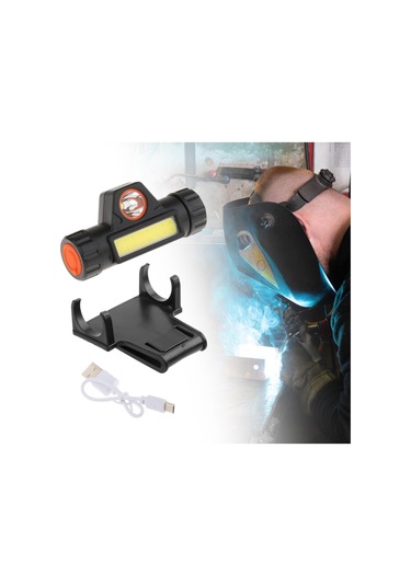 Homyl Kaynak Kask El Feneri Için Far Montaj Braketi Ile Çok