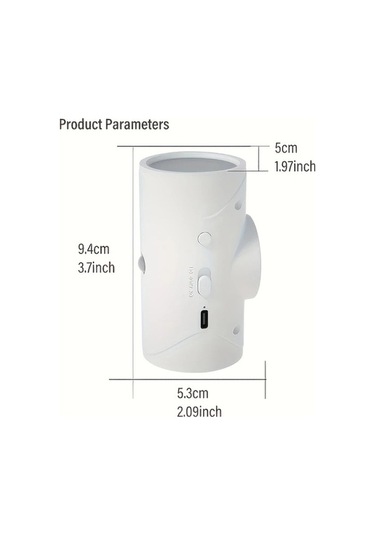 Fastbuy 4 Adet Hareket Sensörlü Led Gece Lambası, 3 Modlu, Manyetik Montajlı Merdiven Duvar Lambası