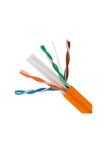 Onli 305mt 23awg Utp Cat6 Network Kablosu Turuncu Yerli Üretim 305 Metre