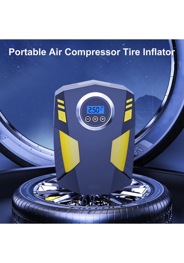 Yaozixa St-5002 12v Araç Lastik Pompa, Led Işık, Hızlı Enflasyon, Otomatik Durma, Düşük Gürültü, Taşınabilir, Araç/motosiklet/bisiklet İçin Yaozixa St-5002 12v Araç Lastik Pompa, Led Işık, Hızlı Enflasyon, Otomatik Durma, Düşük Gürültü, Taşınabilir, Araç/motosiklet/bisiklet İçin