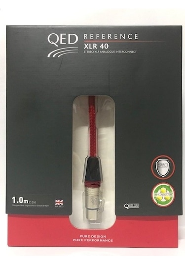 Qed Qe-3282 Reference Xlr 40 Analogue 1 Metre Kablo