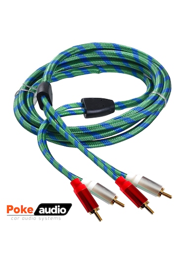 Anfi Kablosu 2rca 2rca 5mt 1.kalite Poke Pk-6787