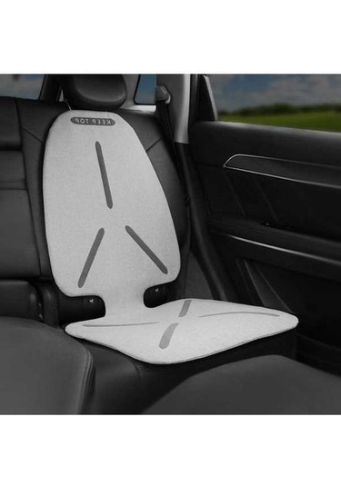 Tongxida Tutun Top Araba Çocuk Koltuğu Kaymaz Kalın Ped, Aşınma Önleyici Koruyucu Gri