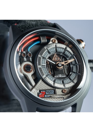 The Electricianz The Dark Zz-a3c/05-cld 45mm Erkek Kol Saati