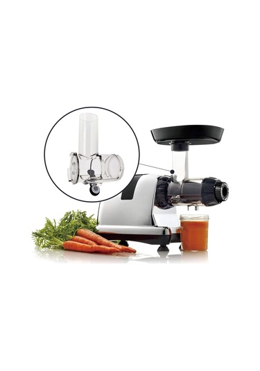 Xurunkeji Omega Sıkacağı İçin Meyve Suyu Aparatı, Sızdırmaz Nozul Kapağı İle Büyük Çaplı Yavaş Hız, Omegae 8006 8003 8051 İçin Şeffaf