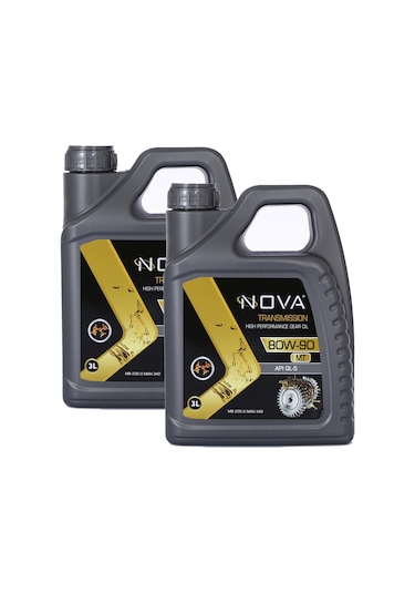 Nova 80W-90 Apı GL-5 Şanzıman Diferansiyel Dişli Yağı 2 x 3 L