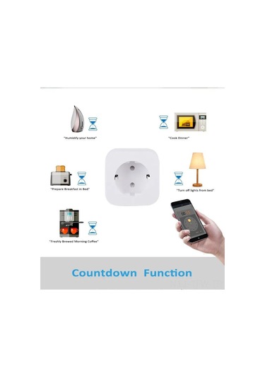 Tenfowee Wifi İle Akıllı Prizi 16a - Avrupa Standartı, Akıllı Kontrol Fonsiyonu