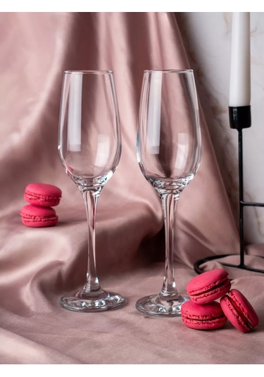 Pasabahce 210 Ml Şampanya Şarapları, 2'li Cam Set 12038725