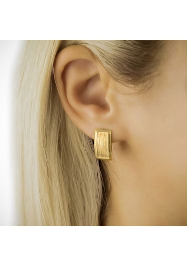 22 Ayar Altın Trabzon Hasır Küpe AP14065