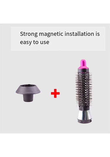 Xurunkeji 38mm Silindir Tarak Laifen Saç Kurutma Makinesi Rüzgar Başlığı Aksesuarları Hava Nozulu Aksesuarları Gül Kırmızı