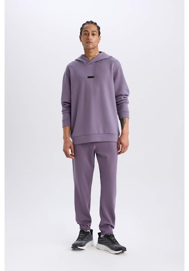 DeFactoFit Standart Fit Cep Detaylı Jogger Paça Skuba Dalgıç Kumaş Sporcu Jogger E6421AX25SPPR506