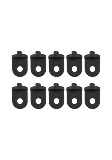 Ximistore9 50 Adet Siyah Plastik Seracılık Kanca - Sarma Bitkileri Ve Saksılar İçin Güçlü Ve Dayanıklı Montaj