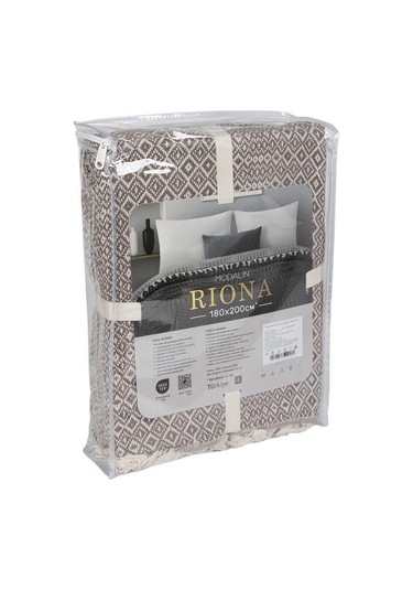 Battaniye Pamuk Riona 180x200 Cm Kahve