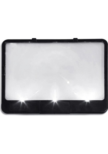 Lemestar "3x Büyütmeli Led Sayfa Büyüteç Lambası - Taşınabilir Ve Ayarlanabilir Aydınlatma"