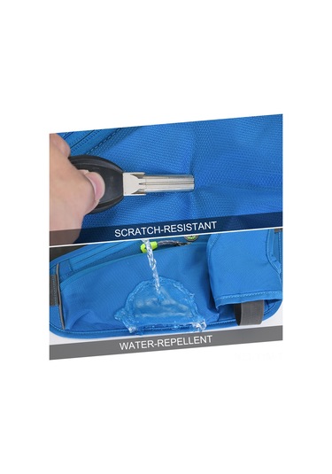 Geeksen Koşu Ve Outdoor Sporlar İçin Pratik Bel Çantası - 2 Fermuarlı Cep Ve Su Şişe Yuvası Koyu Gri