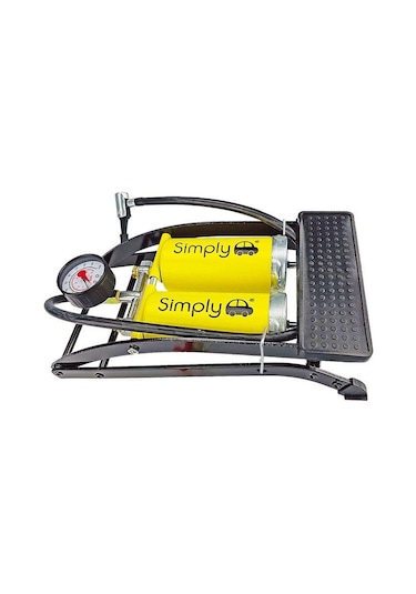 Simply Brands Basinç Göstergeli Çift Pistonlu Ayak Pompasi