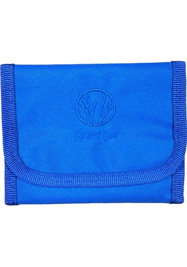 Montelui Unisex Cüzdan Mntcz2024 Mavi