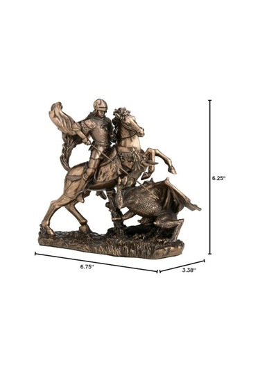 Luxxi Ejderha Avcısı Savaşçı - Ofis Hediyelik Masaüstü Dekorotif Ürünler Ve Aksesuarlar