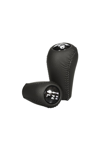 Samdoo Toyota Land Cruiser Prado 4runner Hilux İçin 5 Vitesli Deri Vites Topuzu - Rahat Kavrama Ve Pürüzsüz Vites Geçişi Siyah