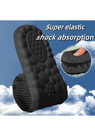 Fochsia Siyah 35-36/3.5-4 Eva Nefes Alabilir Koşu Spor Tabanlığı - Erkek Kadın Yumuşak Rahat