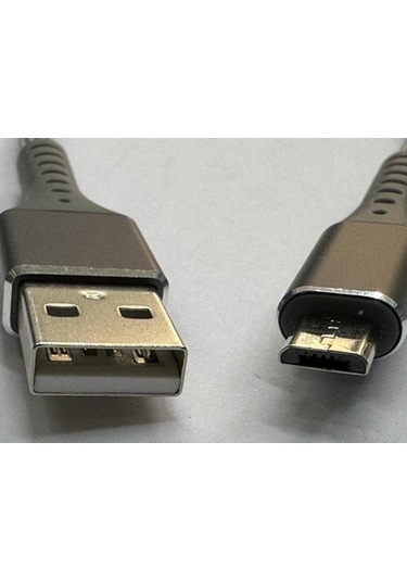 Mikro Usb Kablo 25 Cm Micro Usb Kablo Kısa Örgülü Kablo