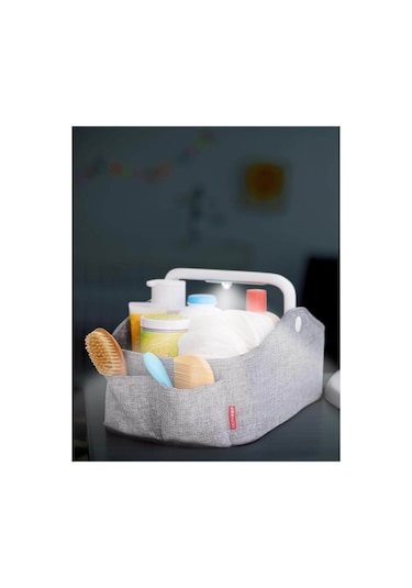 Skip Hop Işıklı Bebek Bakım Organizer Gri