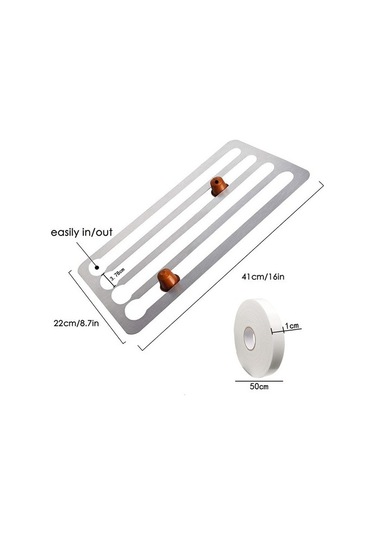 Metabagua Pod Tutucu 40 Pod Tutucu Paslanmaz Çelik Duvara Monte Kahve Kapsülü Organize Ofisler Için Uygun M7uvep Çok Renkli