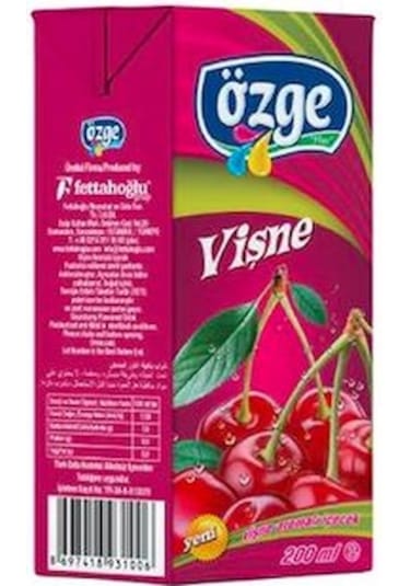 Özge Vişne Suyu 27 x 200 ML