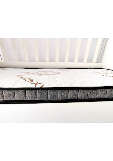 Kapitoneli 60X120X10 Soft Bamboo Bebek Yataği Bmb-006
