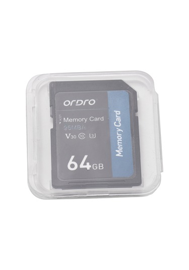 Ordro Ordro 64gb Hafıza Kartı V30 Sınıf 10 Kart Dijital Siyah