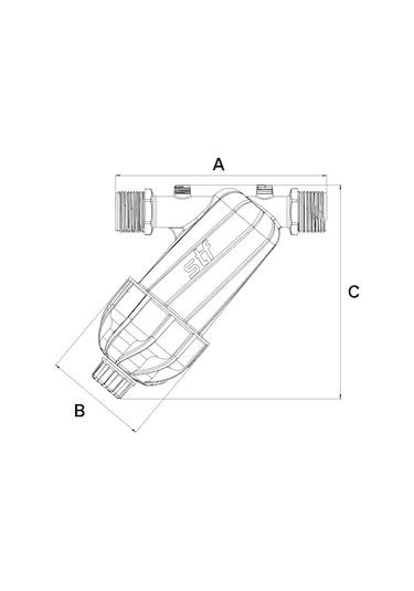 Plastik Damla Sulama Disk Filtre 1'' (32 Mm) Hat Üstü Kullanım