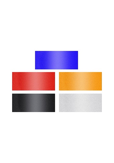 2 Çift 18 İnç 21 İnç Araba Yansıtıcı Tekerlek Modifikasyon Etiketleri, Renk: 6 Adet / Takım Beyaz