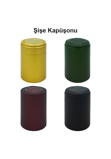 Afracam Piramit Şeffaf 1000 ml Cam Şişe Kapak Kapüşon 6 Adet