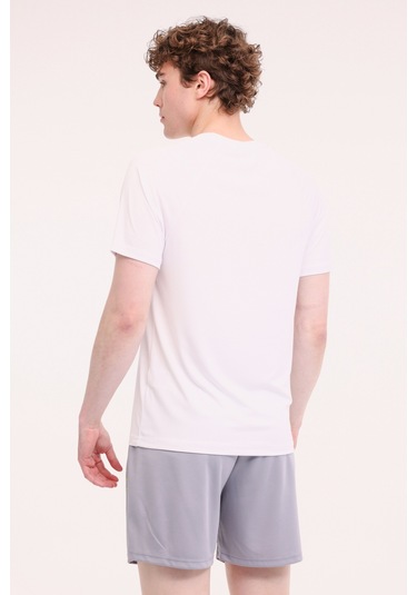 Lotto M-sımpson Tee 5fx Beyaz Erkek Kısa Kol T-shirt Beyaz