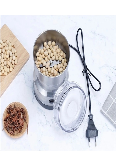 Elektrikli Kahve Ve Baharat Öğütücü Çelik Öğütücü Değirmen Ev Tipi Çok Renkli