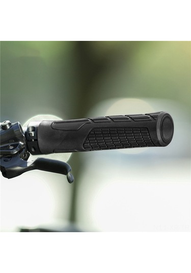 Xiyyadms Mountain Bisiklet Anti Kayma El Tuttuğu, Dayanıklı Silikon-gümüş Alüminyum, Sert Tutuş Ve Sönümleme Özelliği, Sarı 1 Çift