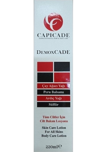 Capicade Demoxcade Vücut Losyonu 220 ML