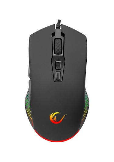 Rampage Fitment KM-GX7 Kablolu Gökkuşağı Aydınlatmalı Klavye + Mouse + Kulaklık + Mouse Pad