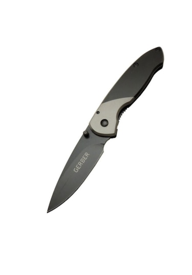 Gerber Mini Cep Kamp Çakısı Siyah - Gri