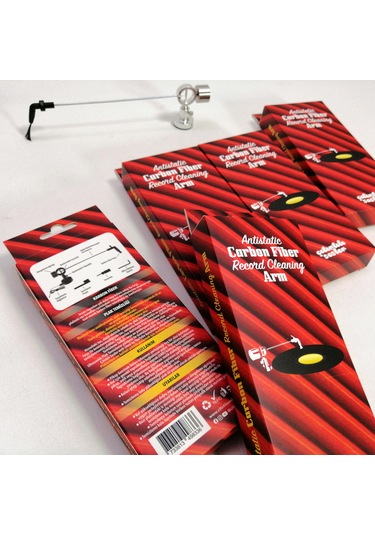 Çıtırtılı Sesler Karbon Fiber Plak Temizleme Kolu