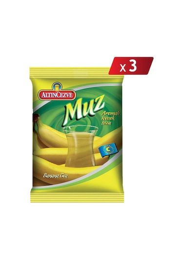 Altıncezve Muz Aromalı İçecek Tozu 250 Gr x 3 Adet