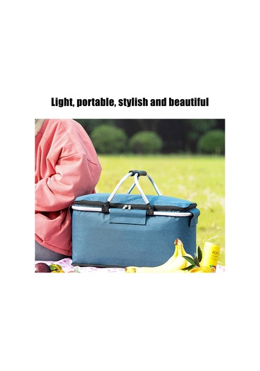 Yifomall 30l Büyük Kapasiteli Kırmızı Çıktı Muhafaza Sepeti - Sıcak/sojuk Saklama, Sırt Çantası, Piknik, Kamp, Alışveriş İçin Çok Renkli